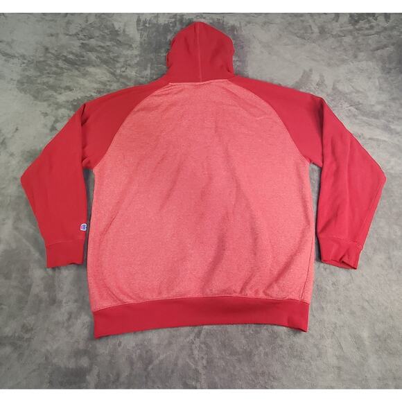 Champion USC Trojans Sz XL Hoodie Sweatshirt Adult Red Champs University C27 - Picture 7 of 8